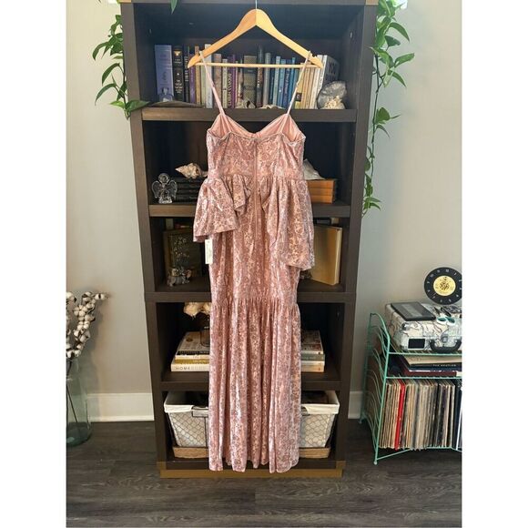 NWT For Love & Lemons x Revolve Shai Maxi Gown in Pink Size Small - Picture 6 of 10